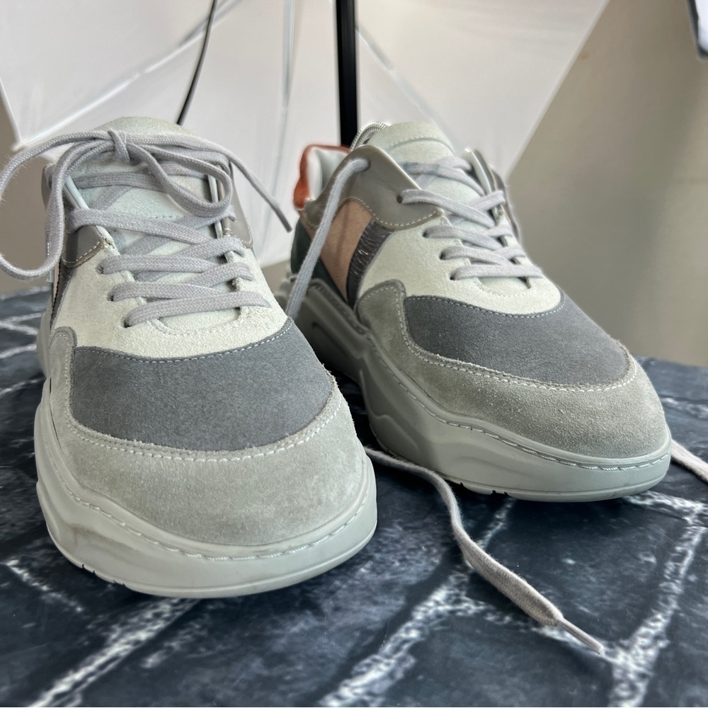 COLD LAUNDRY REDEMPTION Double Tongue Low Top Platform Sneakers - Picture 4 of 13
